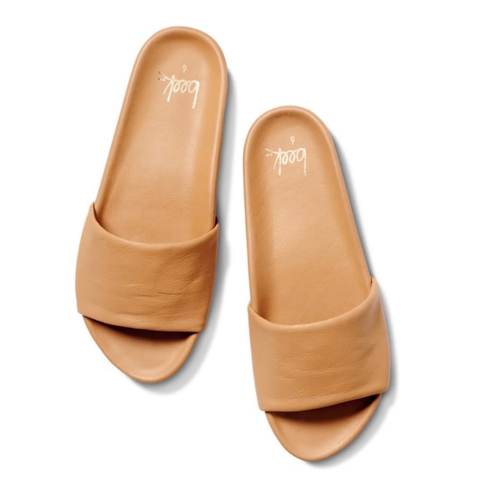 Beek Women's Gallito Slide Sandals Honey - Picture 5 of 8